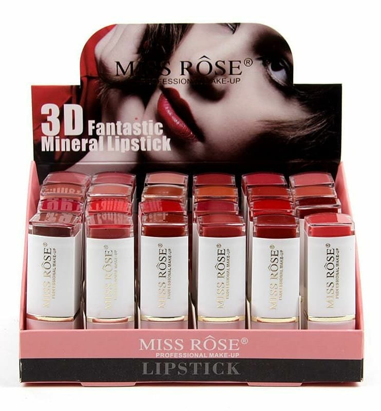 White Lipsticks - Set of 6