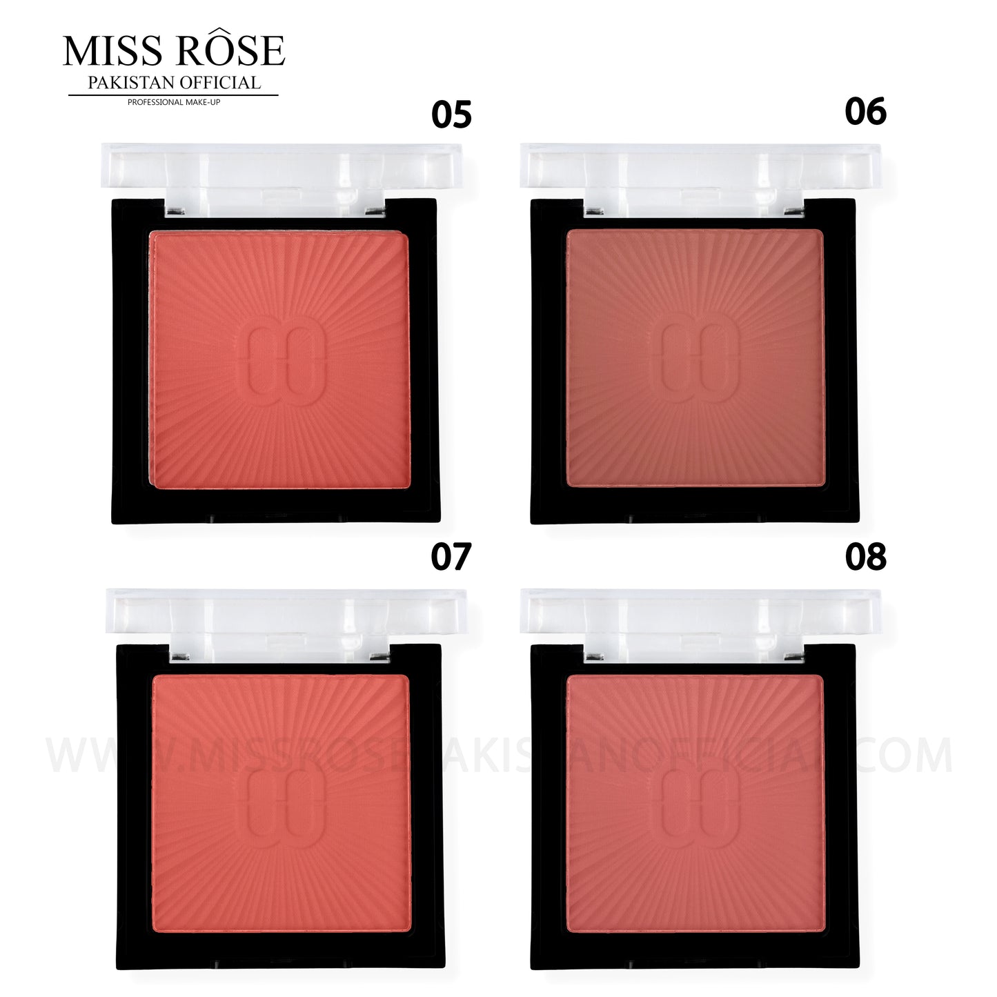 Miss Rose Omega Blush - Pinks