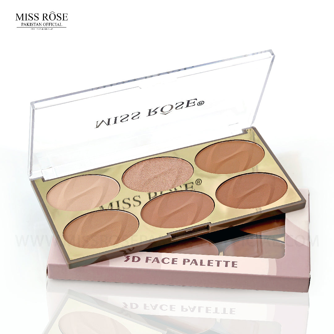 Miss Rose 3D Face Palette