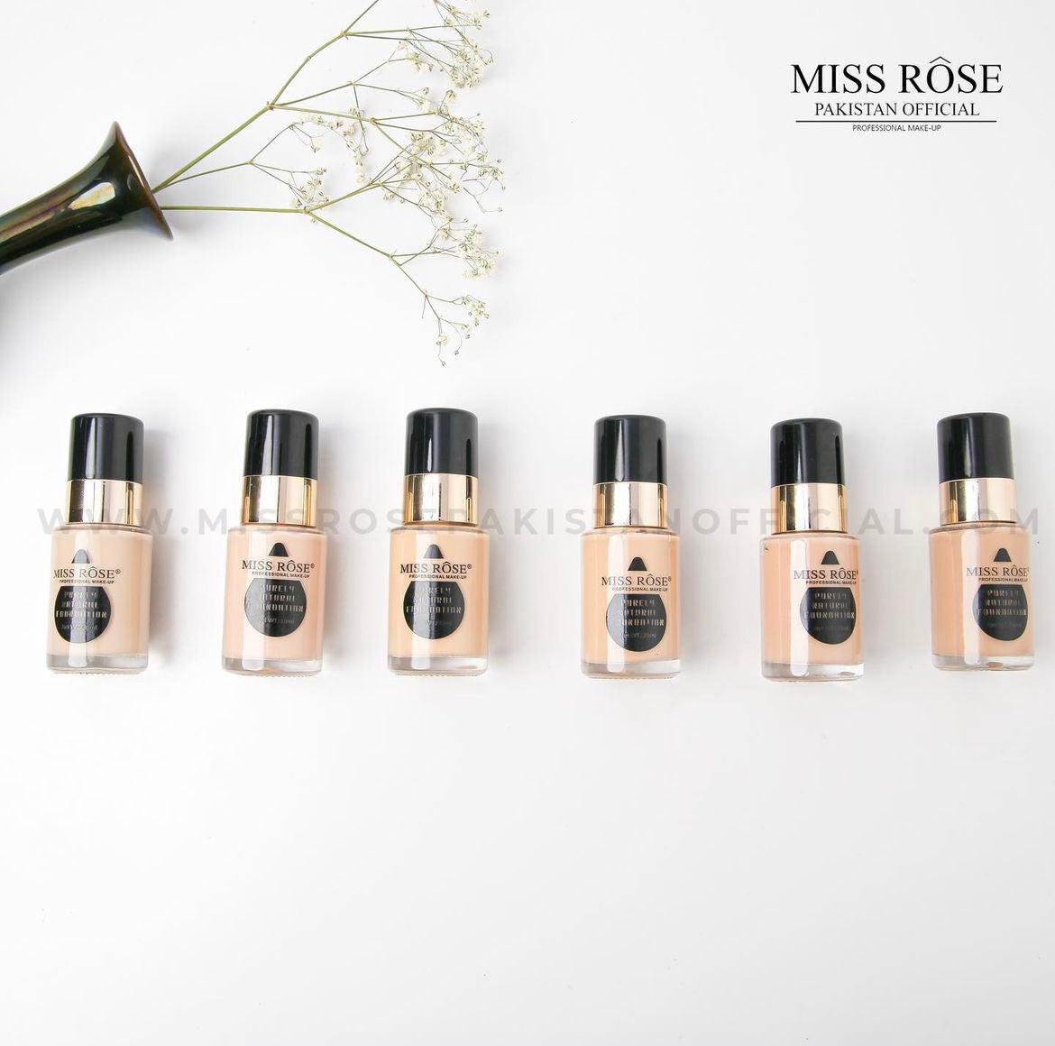 Miss Rose Purely Natural Foundation