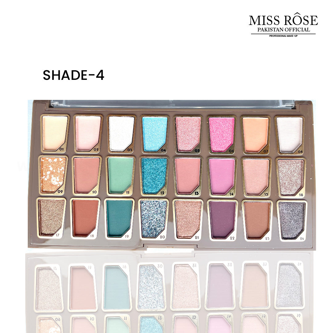 Miss Rose 24 Color Pan Palette