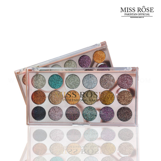 Miss Rose 18 Color S-Glitter Palette