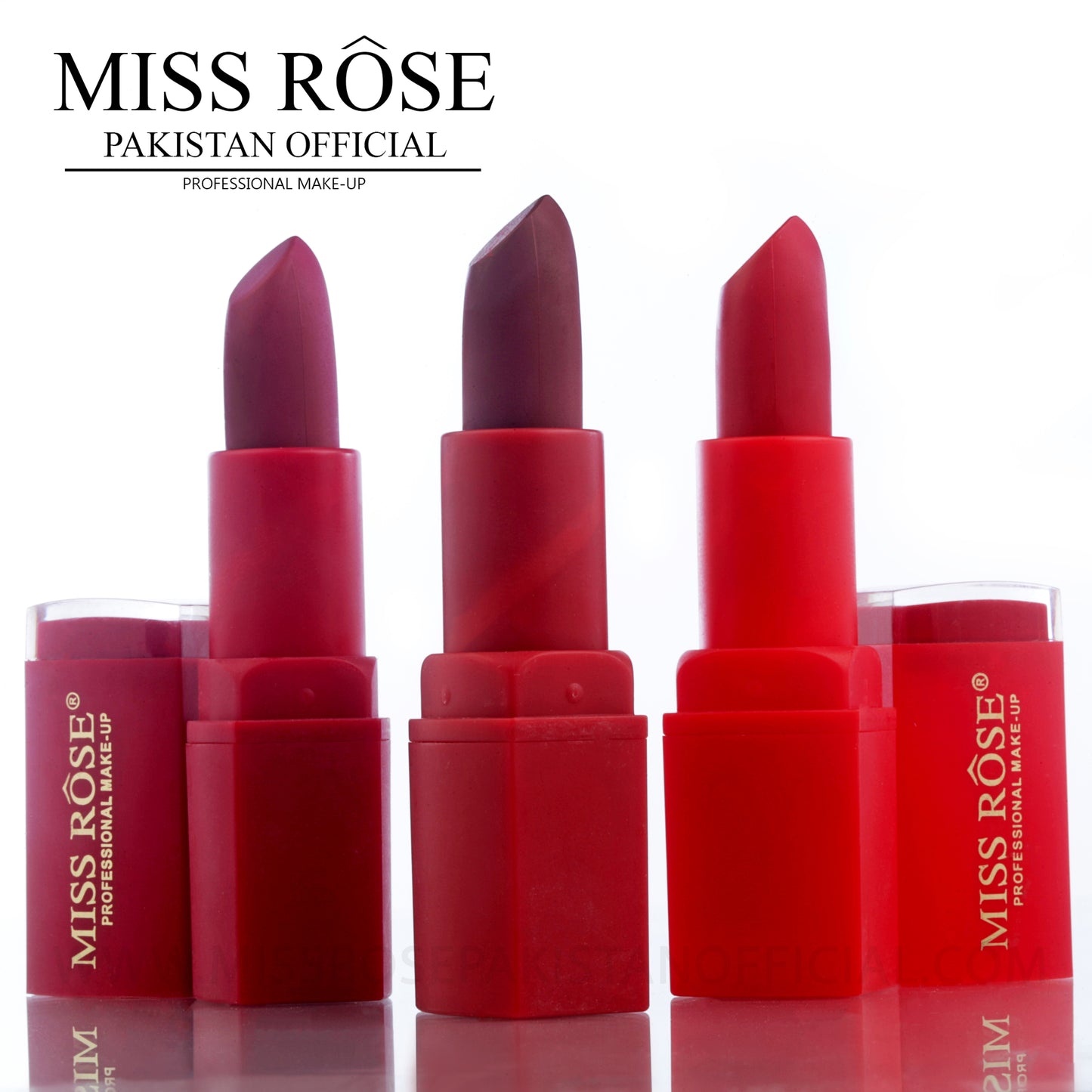 Lipsticks Set of 6 - Reds