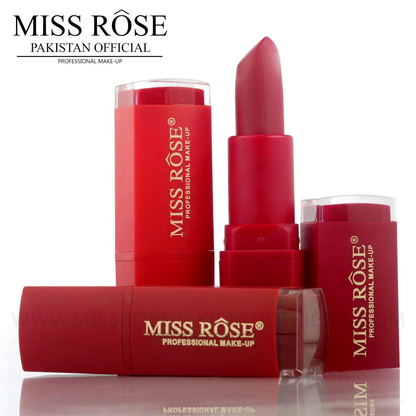 Lipsticks Set of 6 - Reds