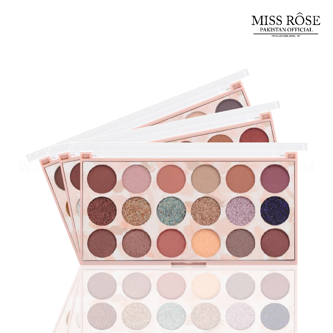 Miss Rose 18 Color Mix Eyeshadow Palette