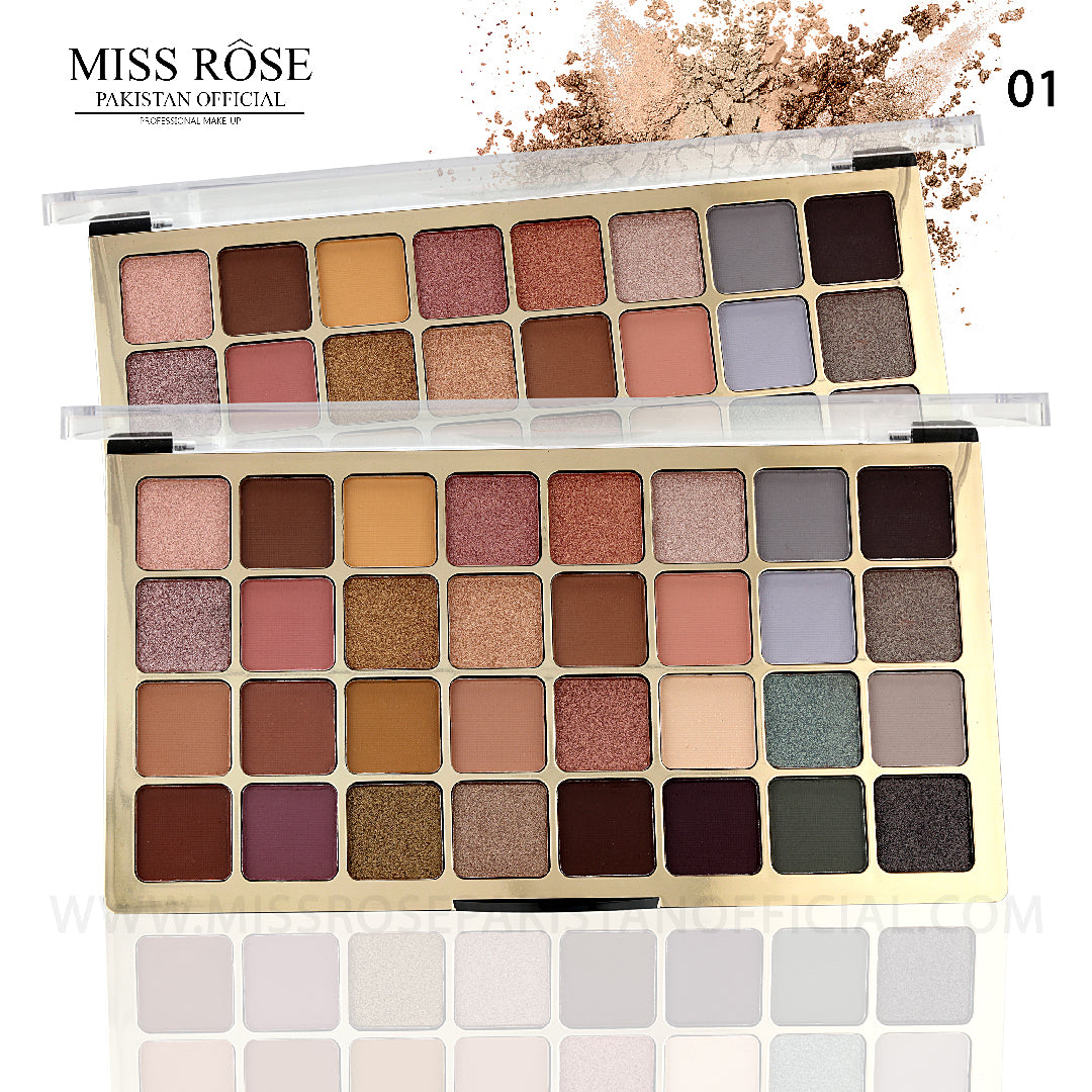 Miss Rose 32 Color Mix Eyeshadow Palette