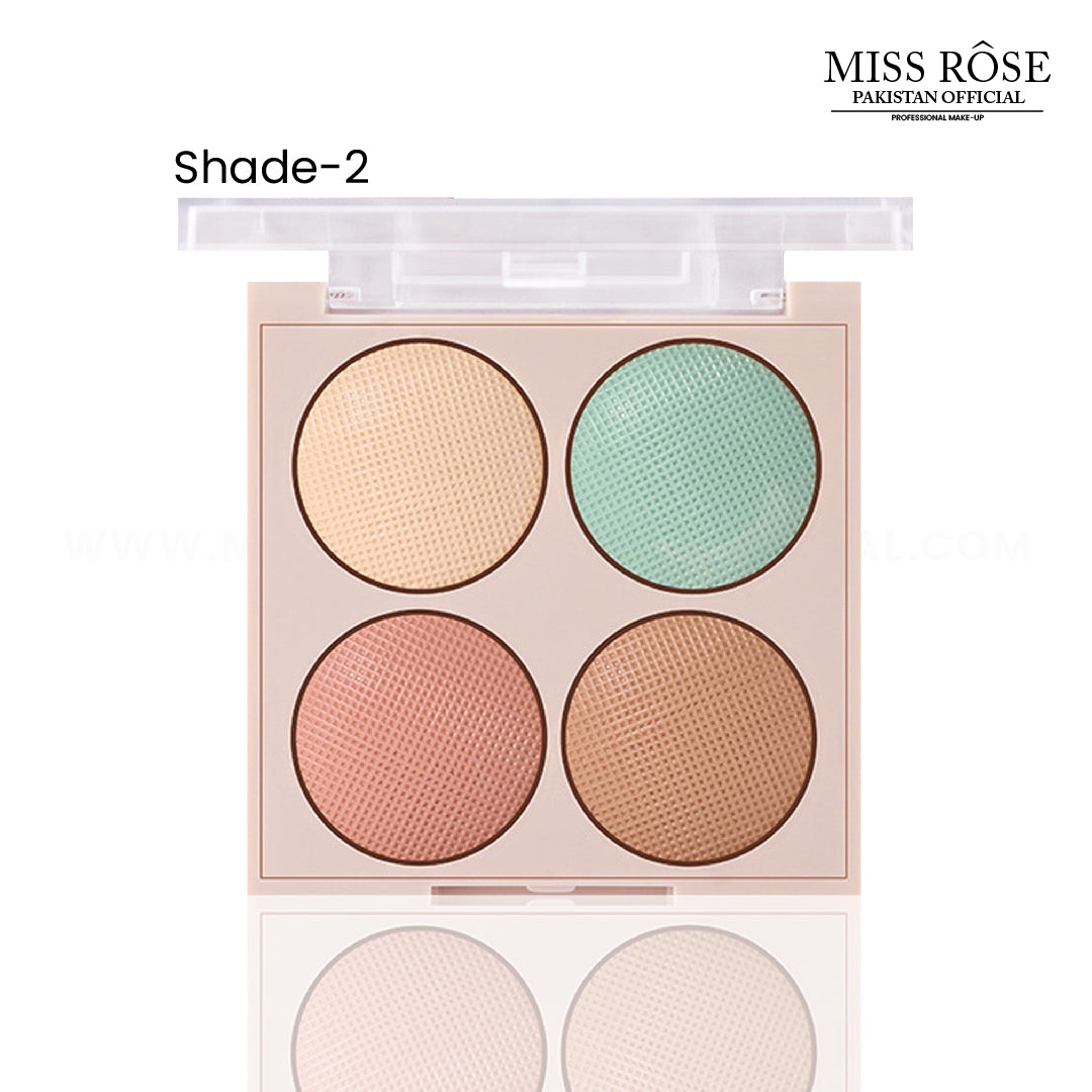 Miss Rose 4 Color Concealer and Corrector Palette