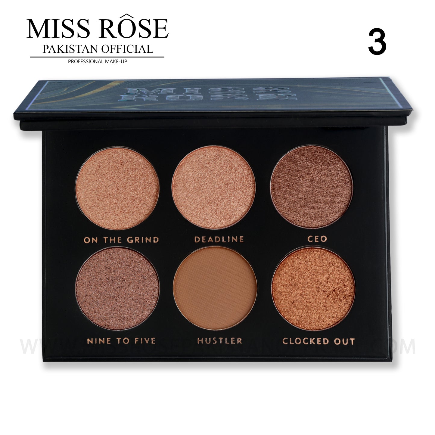 Miss Rose 6 Color Boss Babe Palette