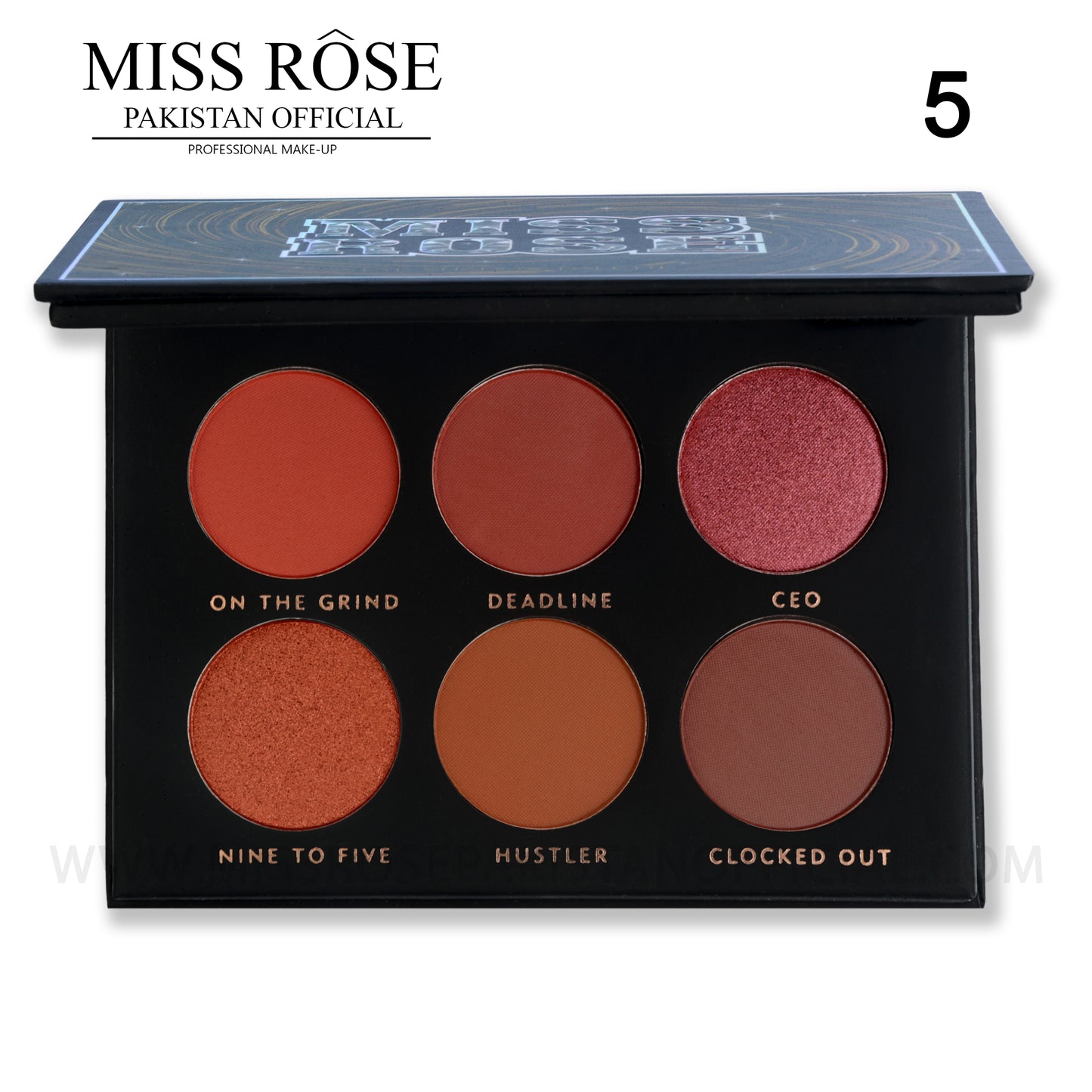 Miss Rose 6 Color Boss Babe Palette