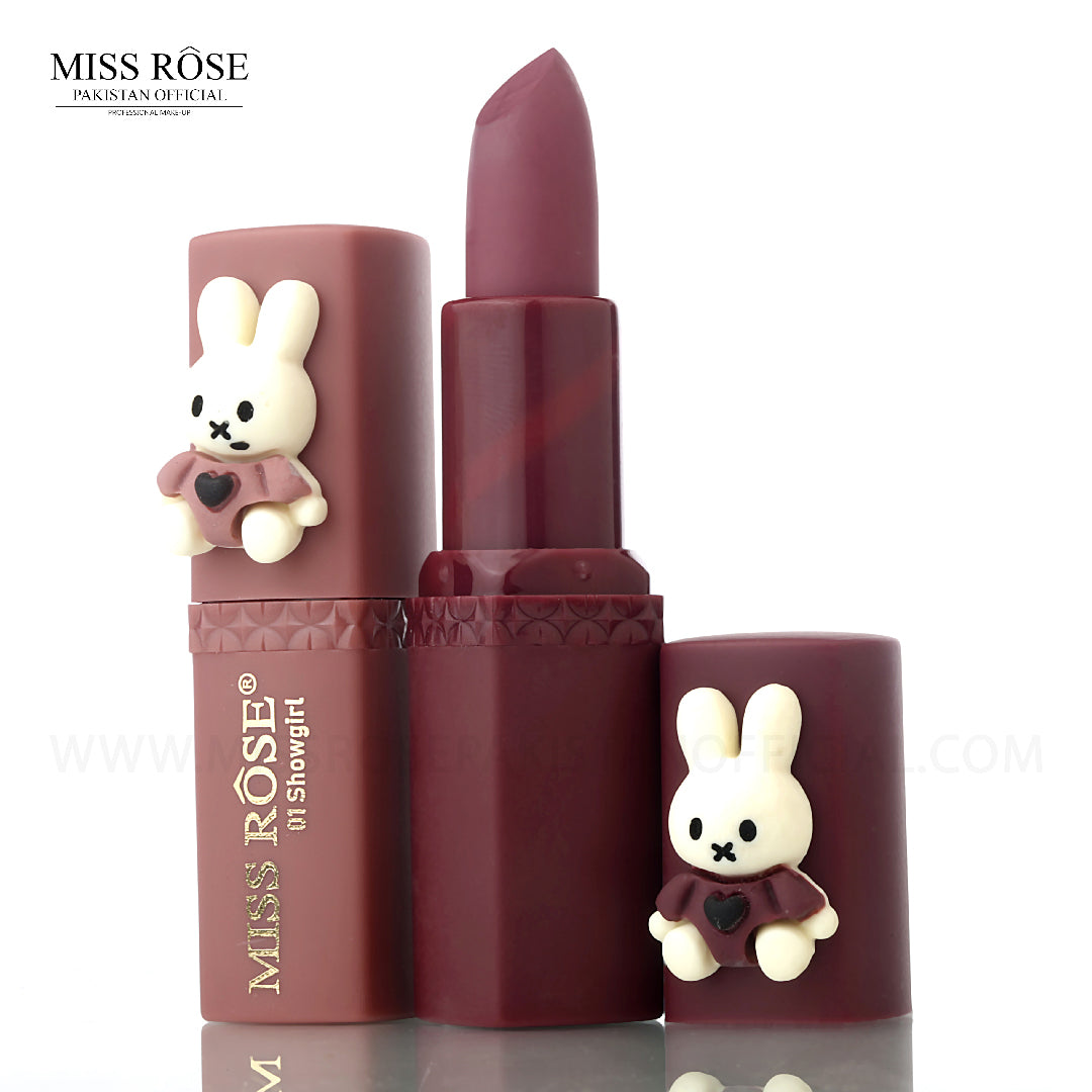Miss Rose Bunny Lipstick Set of Pinks