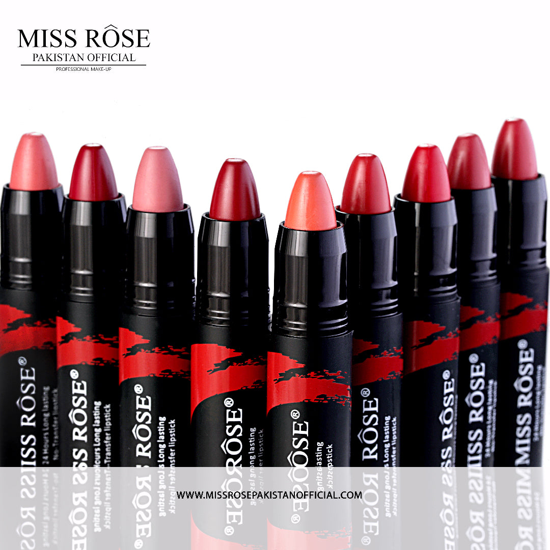 Miss Rose Creamy Crayons Lipsticks