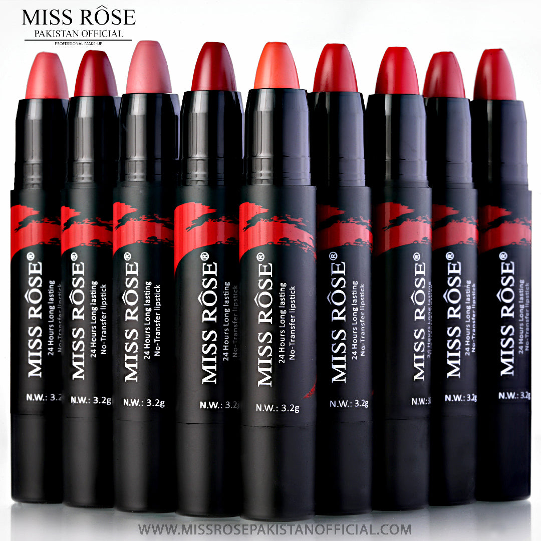 Miss Rose Creamy Crayons Lipsticks