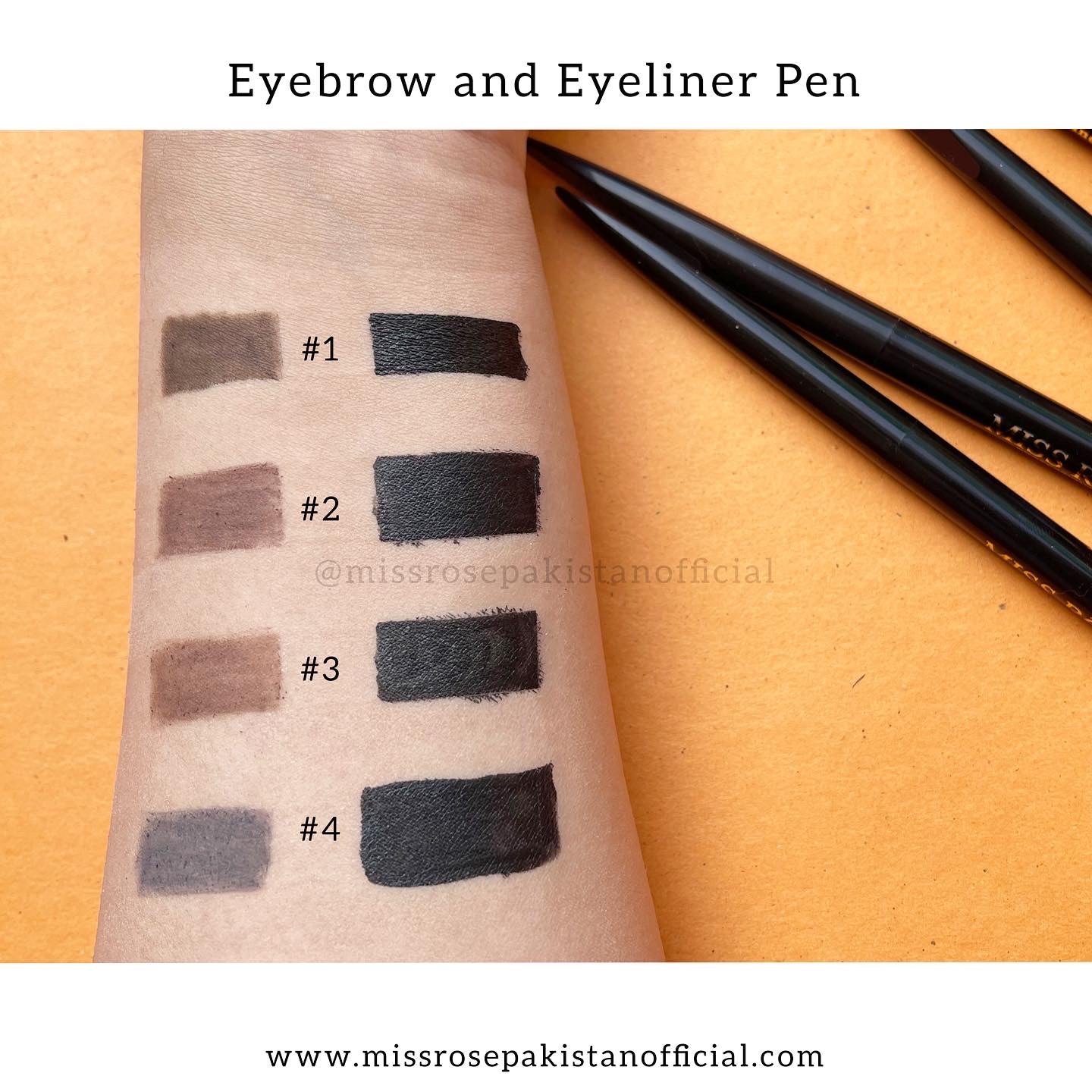 Miss Rose Eyebrow and Eyeliner Pen