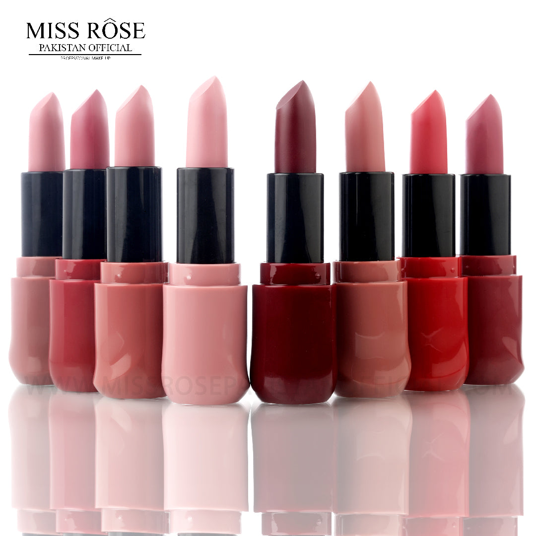 Miss Rose Mixed Lipstick Set-Set of 8