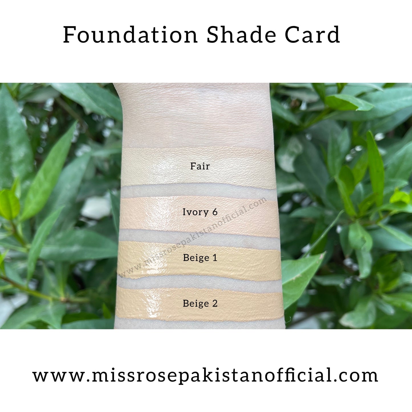 Miss Rose Pure Stay Foundation