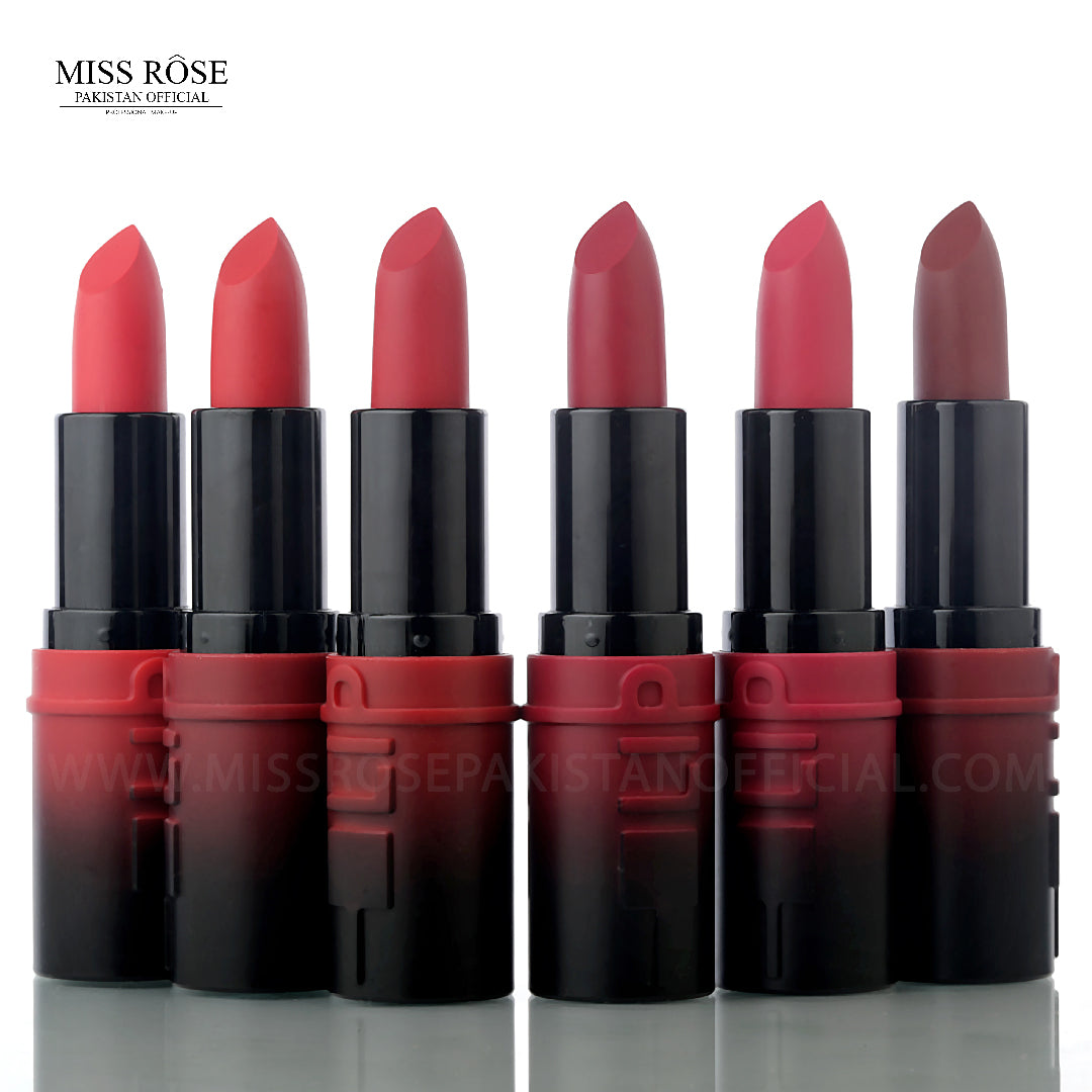 Miss Rose Semi Matte Lipstick Reds
