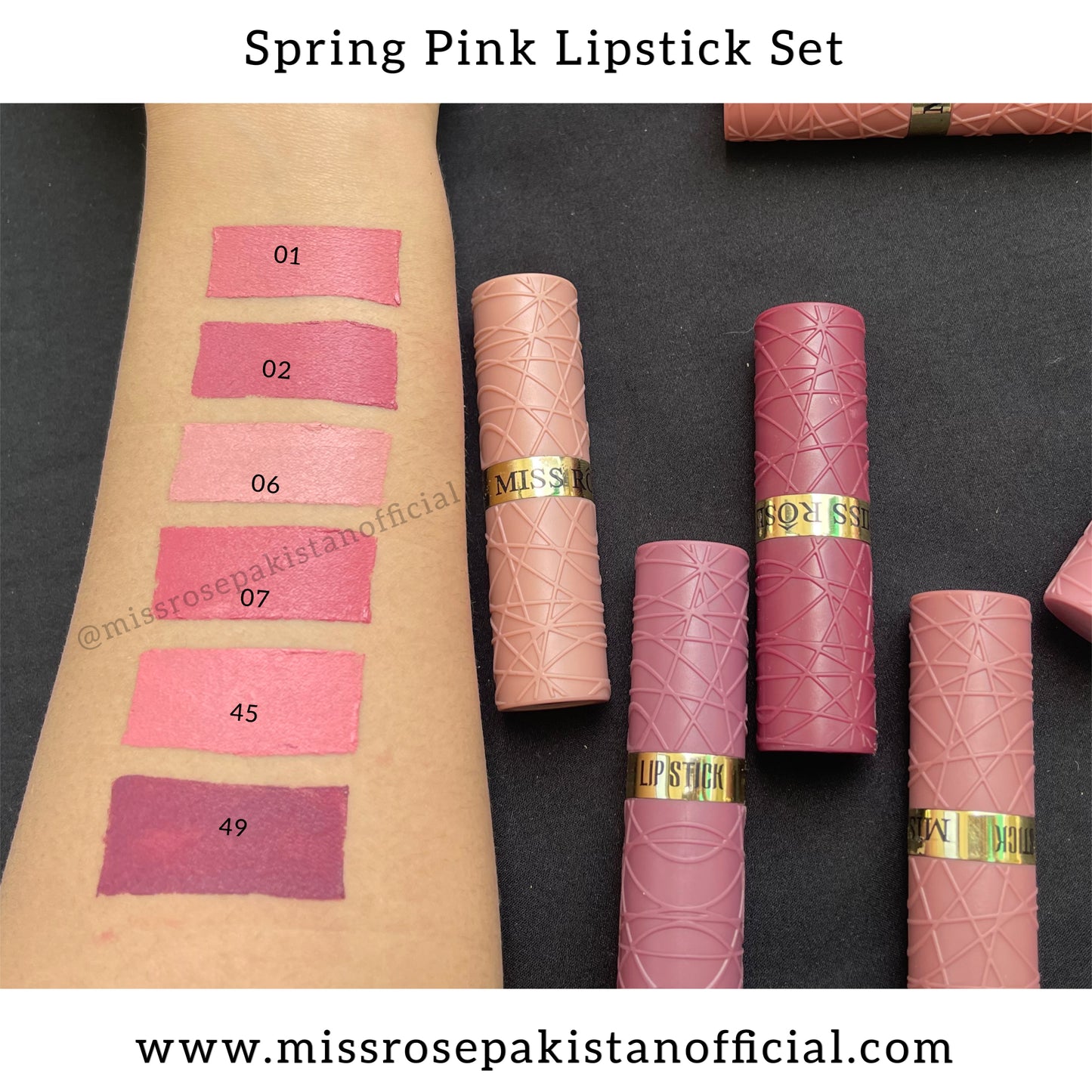 Miss Rose Spring Lipstick