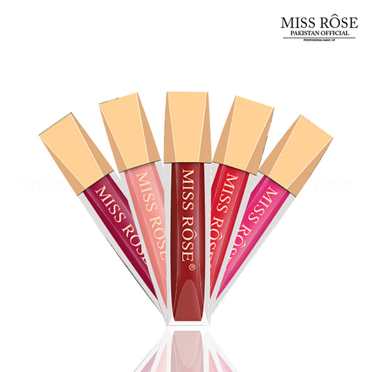 Miss Rose Square Gloss Set of 4