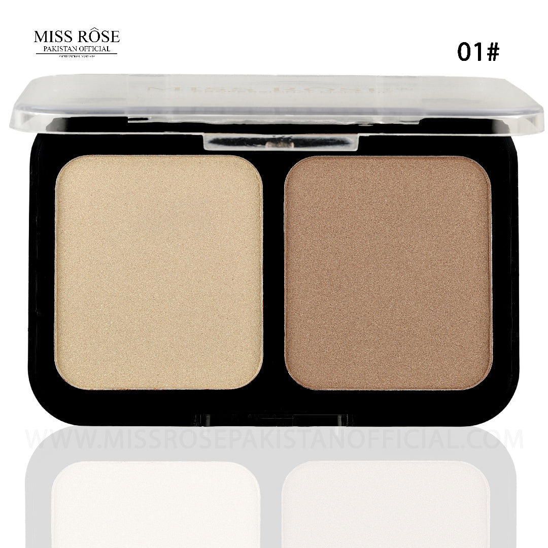 Miss Rose 2 in 1 Square Highlighter