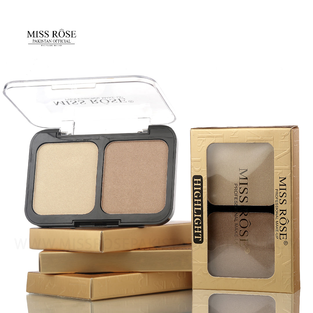 Miss Rose 2 in 1 Square Highlighter