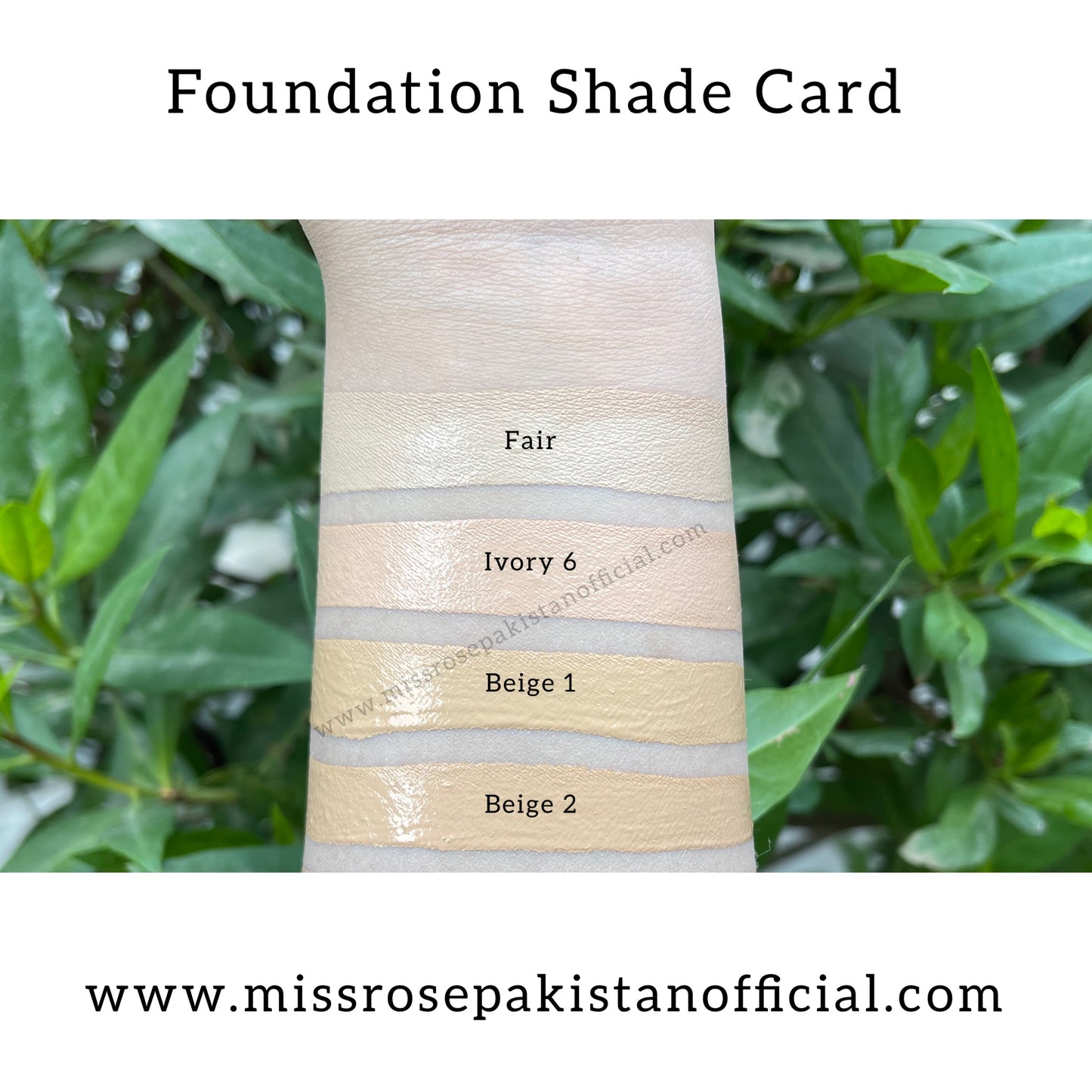 Miss Rose Liquid Matte Foundation