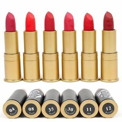 3D Bullet Lipstick Set of 6